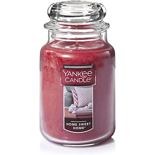 Candle Home Sweet Home Scented, Classic Large Jar Single Wick Candle Over 110 Hours