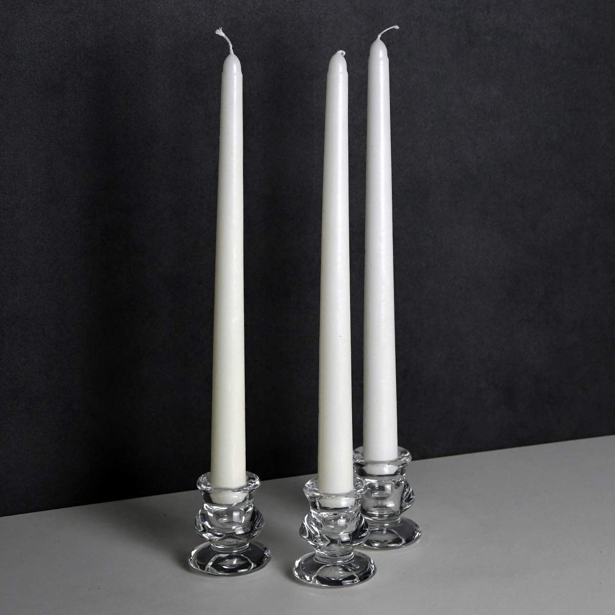 Candlestick Holders, Set of 2 Taper Candle Holders for Wedding, Decoration and Dinning