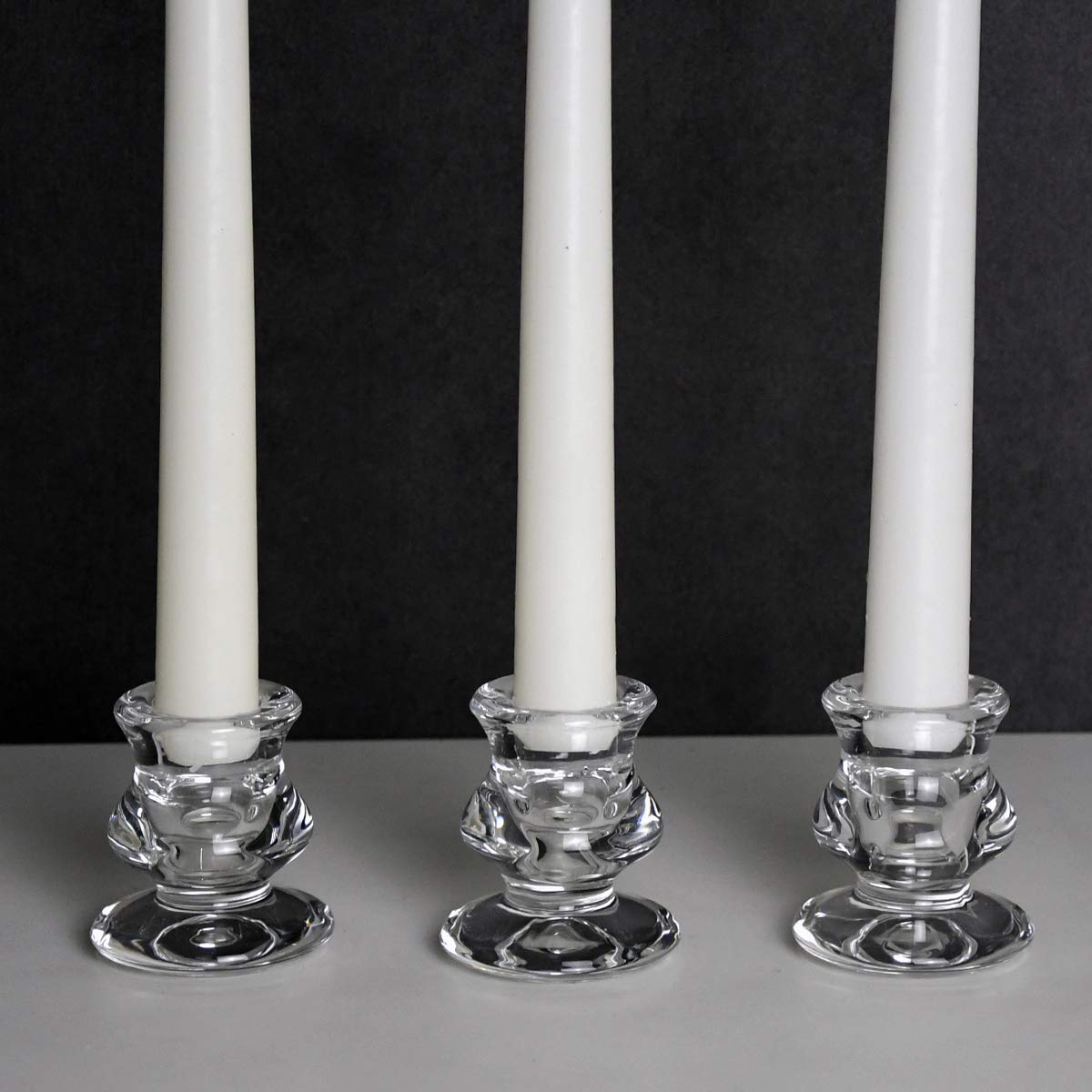 Candlestick Holders, Set of 2 Taper Candle Holders for Wedding, Decoration and Dinning