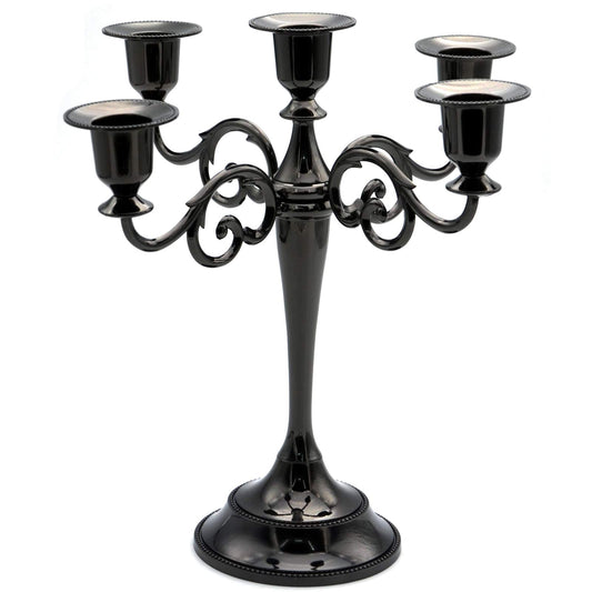 Metal Candelabra Candlestick Holders 10.24 inch Tall Candle Holder Wedding Event Candle Stand