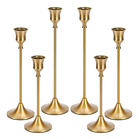 Candle Holder Gold Candlestick Holder - Taper Candle Holders Brass Candlestick Holders