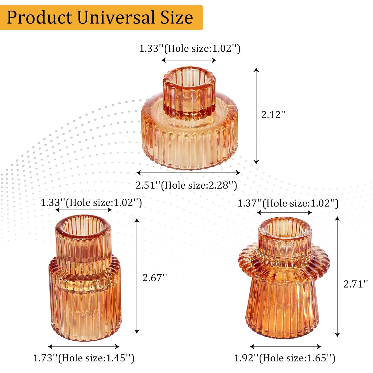 Tealight Candle Holder Votive Candle Stick Candle Holder for Table Centerpiece Wedding Dinner